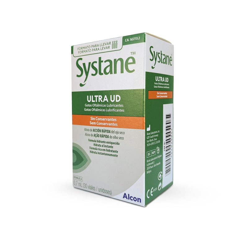 SYSTANE ULTRA UD GOTAS OFTAL 0,7 ML 30 UNIDOS