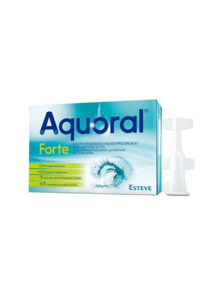 AQUORAL FORTE LUBRICANTE OCULAR 30 MONOD
