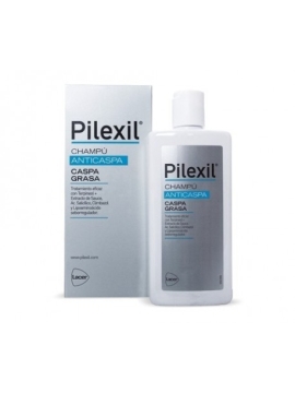 PILEXIL CHAMPU CASPA GRASA 300 ML.