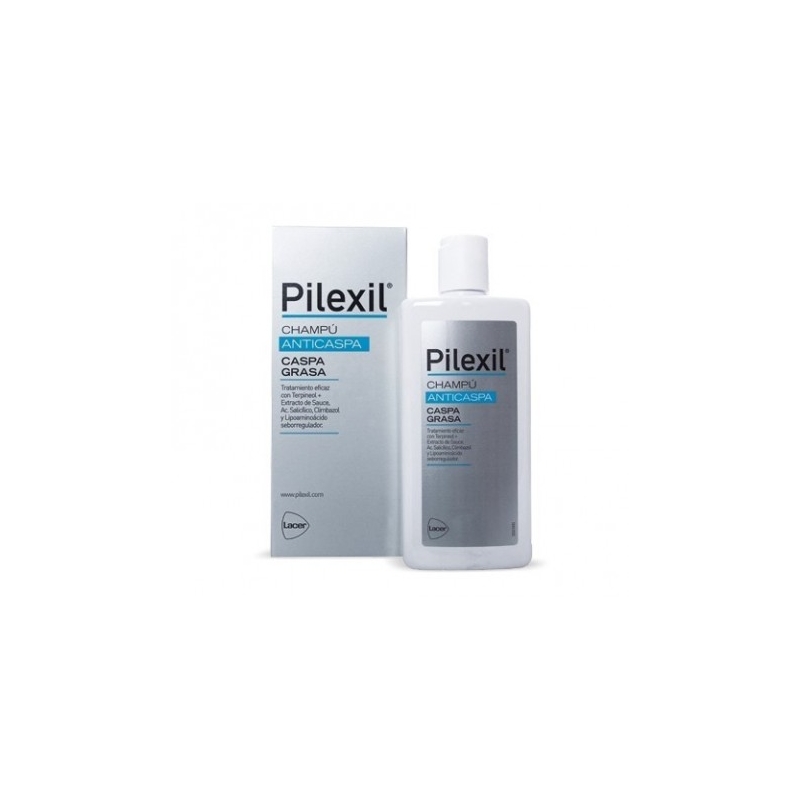 PILEXIL CHAMPU CASPA GRASA 300 ML.