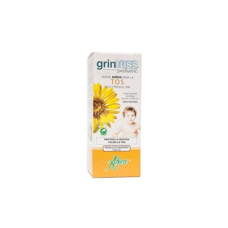 GRINTUSS JARABE PEDIATRICO 210G 180ML ABOCA