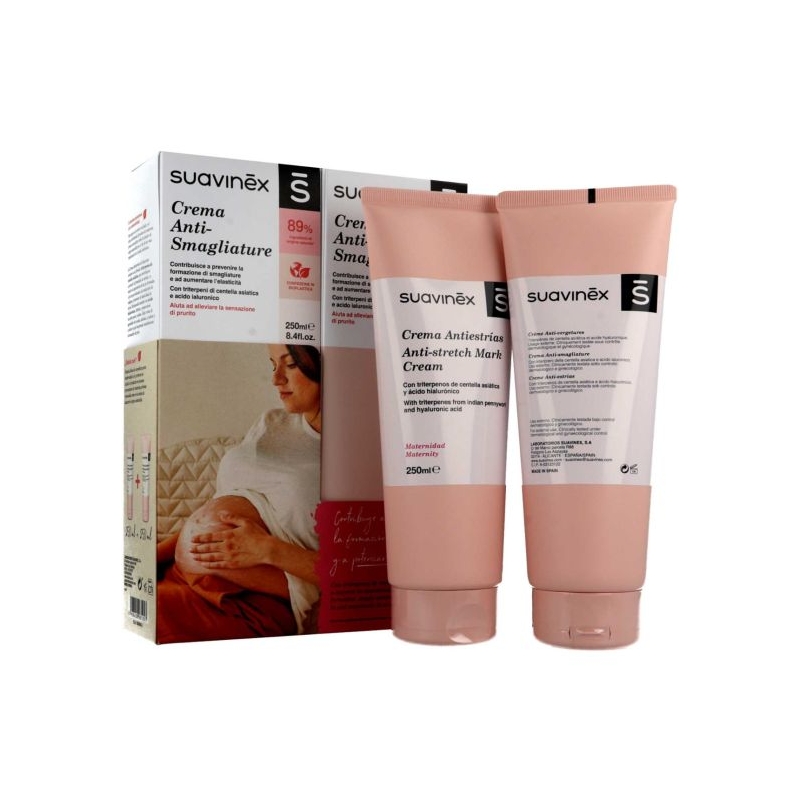 SUAVINEX CREMA ANTIESTRIAS 2 ENVASES 250 ML