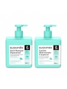 SUAVINEX DUPLO GEL ESPUMOSO + LOCION  500 ML + 500 ML