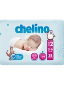 CHELINO PAÑAL INFANTIL FASHION & LOVE T- 2 (3 - 6 KG) 28 PAÑALES