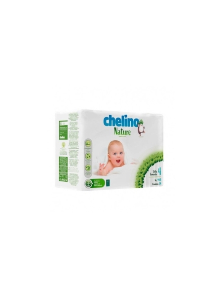 PAÑAL INFANTIL CHELINO NATURE T - 4 34 U