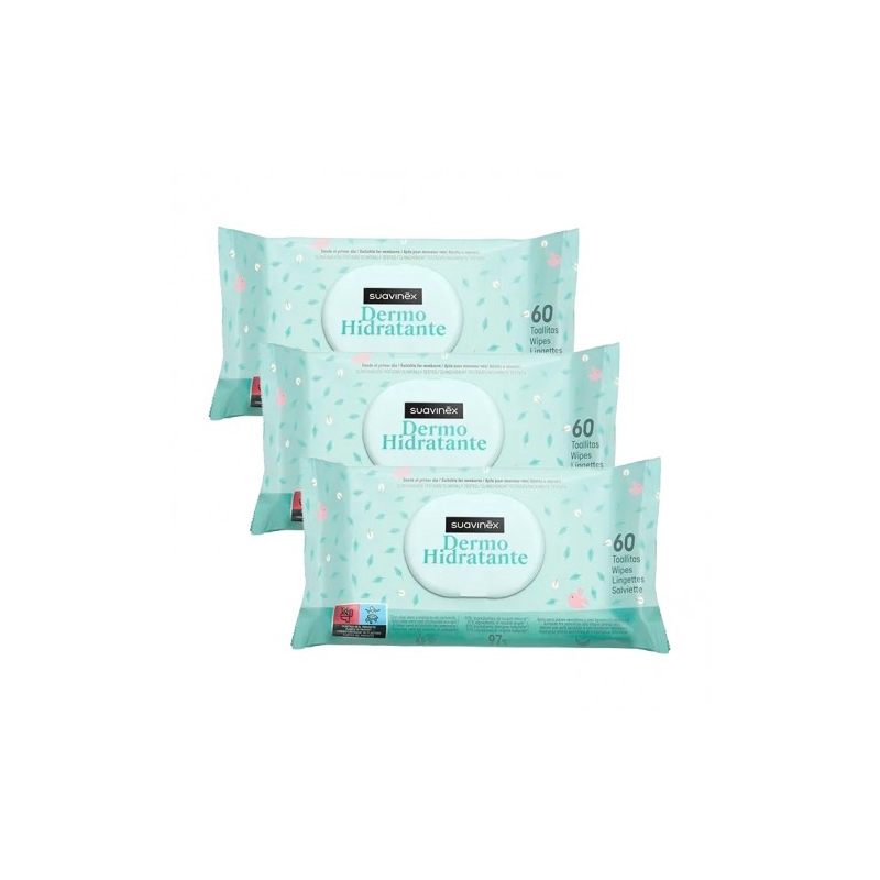 SUAVINEX PACK 3 TOALLITAS 72 UNIDADES