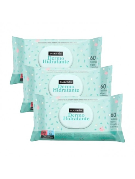 SUAVINEX PACK 3 TOALLITAS 72 UNIDADES