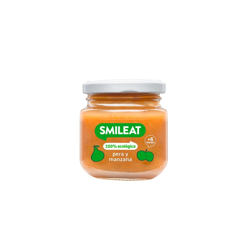 SMILEAT 1 TARRITO 130 G SABOR PERA Y MANZANA
