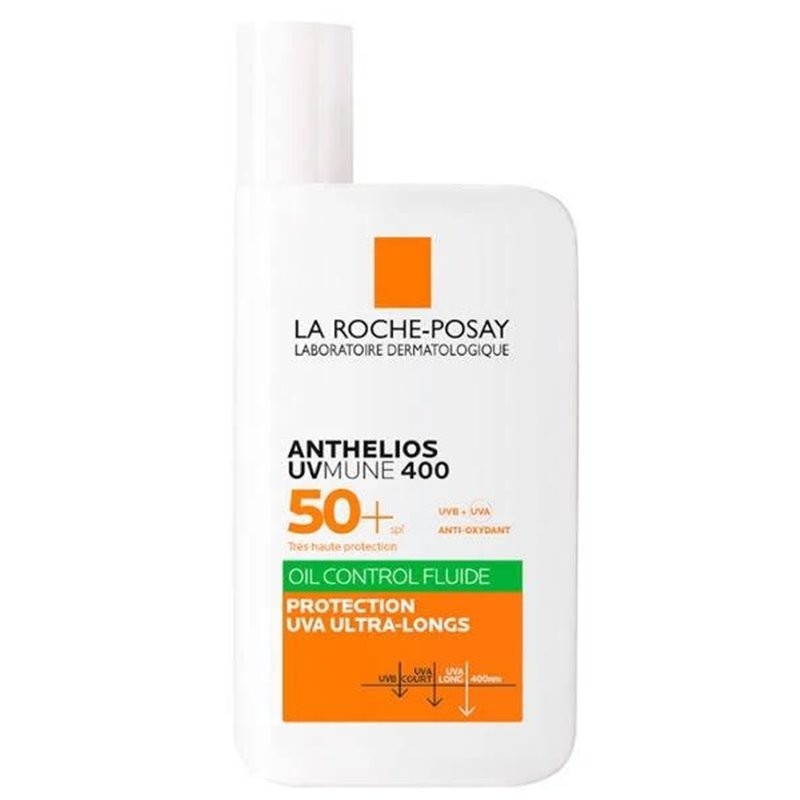 LRP ANTHELIOS OIL CONTROL FLUID UVMUNE 400 SPF 50+ 1 ENVASE 50 ML