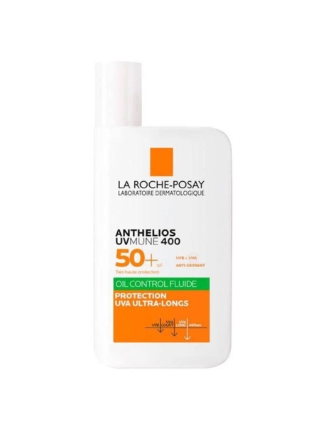 LRP ANTHELIOS OIL CONTROL FLUID UVMUNE 400 SPF 50+ 1 ENVASE 50 ML