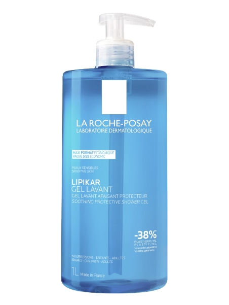 LRP LIPIKAR GEL LAVANTE GEL DE DUCHA 1 ENVASE 750 ML