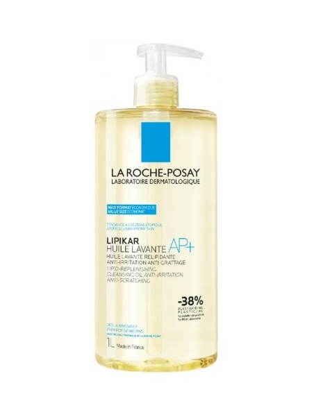 LIPIKAR HUILE LAVANTE AP+ 1 BOTE 1000 ML CON DOSIFICADOR