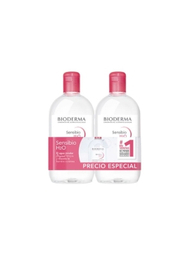 BIODERMA DUPLO SENSIBIO H2O 500 ML+ 500 ML