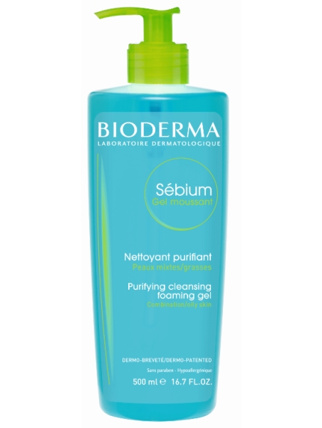 BIODERMA SEBIUM GEL MOUSSANT 500 ML