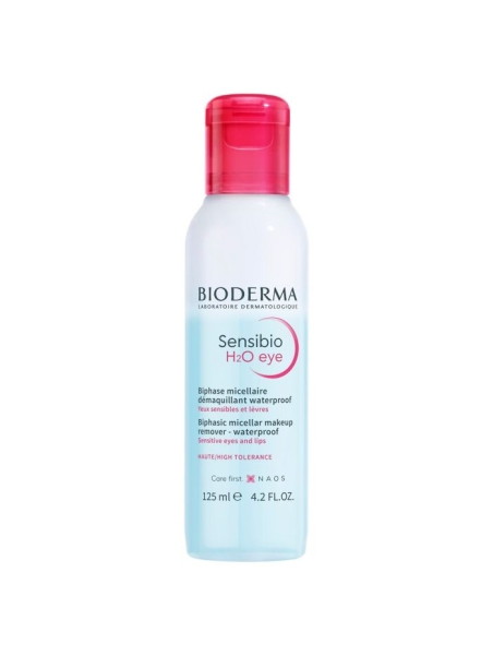 BIODERMA BIFASICO SENSIBIO H2O EYE  1 ENVASE 125 ML