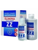 ZZ LOCION + CHAMPU ANTIPIOJOS 1 ENVASE 100 ML +125 ML