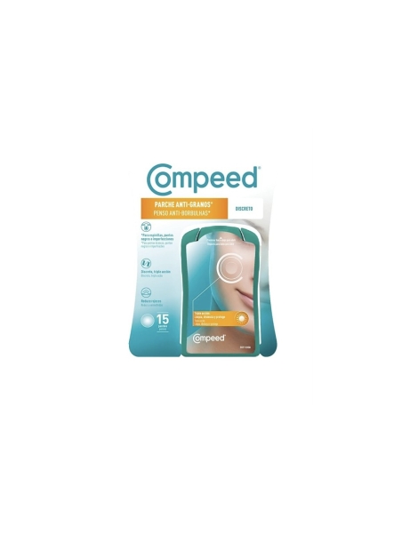 COMPEED PARCHE ANTI-GRANOS DISCRETO TRIPLE ACCION 15 UNIDADES