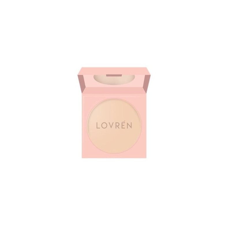 LOVREN POLVO COMPACTO FIX & SHINE 10,5 G