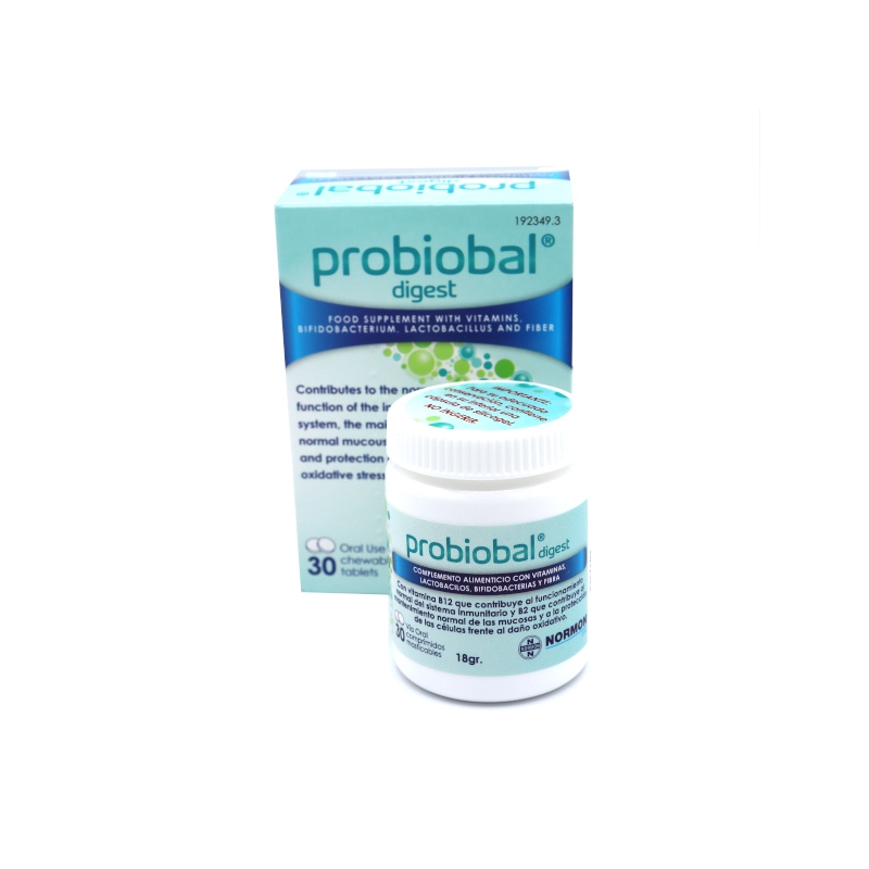 PROBIOBAL DIGEST 30 COMPRIMIDOS MASTICABLES