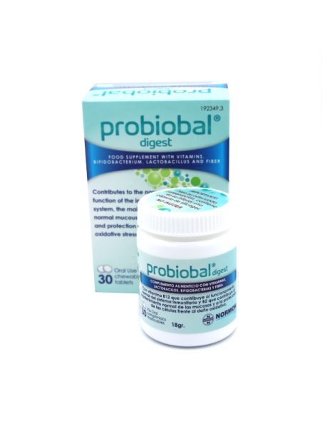 PROBIOBAL DIGEST 30 COMPRIMIDOS MASTICABLES
