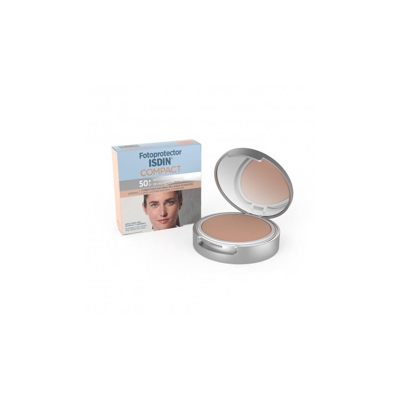 FOTOPROTECTOR ISDIN COMPACT SPF 50+ COMPACTO OIL-FREE 1ARENA
