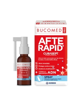 BUCOMED CURASEPT AFTERAPID SPRAY 15 ML