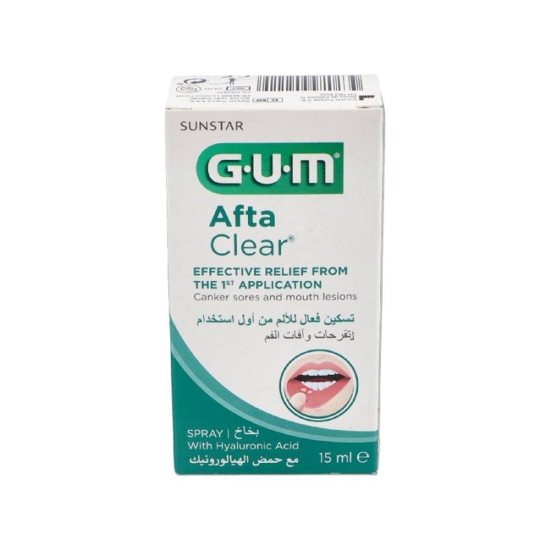GUM AFTACLEAR SPRAY 15 ML