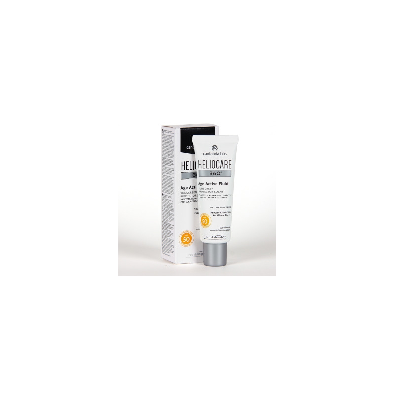 HELIOCARE 360º AGE ACTIVE FLUID PROTECTOR SOLAR PROTEGE REPARA Y CORRIGE 50 ML