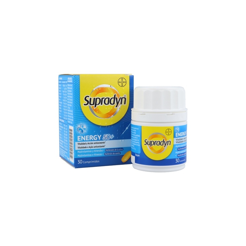 SUPRADYN ENERGY 50+ 30 COMPRIMIDOS
