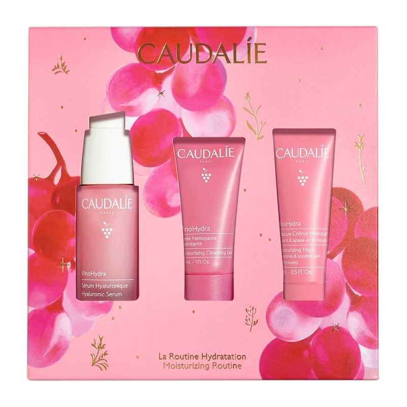 CAUDALIE PACK VINOHYDRA SERUM + GEL + MASCARILLA