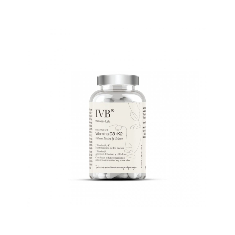 IVB VITAMINA D3 + K2 60 CAPSULAS