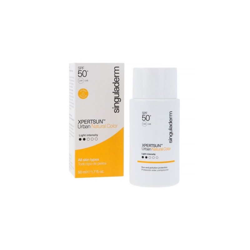 PRIMADERM XPERTSUN URBAN NATURAL COLOR LIGHT INTENSITY SPF 50+ 1 BOTELLA 50 ml
