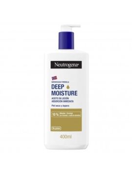 NEUTROGENA HIDRATACION PROFUNDA ACEITE EN LOCION 1 ENVASE 400 ML