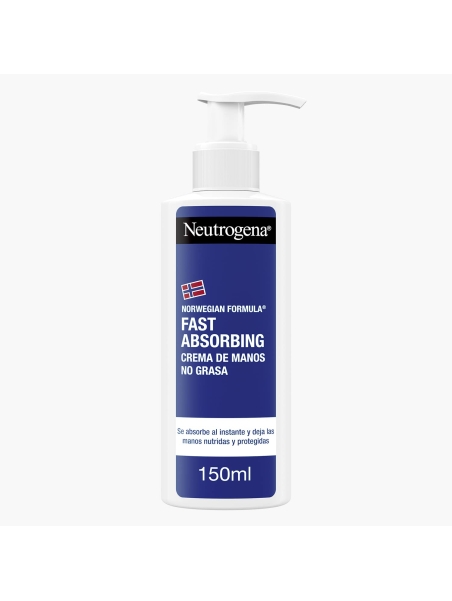 NEUTROGENA CREMA DE MANOS RAPIDA ABSORCION 150ML DOSIFICADOR