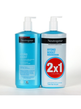 NEUTROGENA HYDRO BOOST LOCION CORPORAL HIDRATANTE GEL 2 ENVASES 750 ML