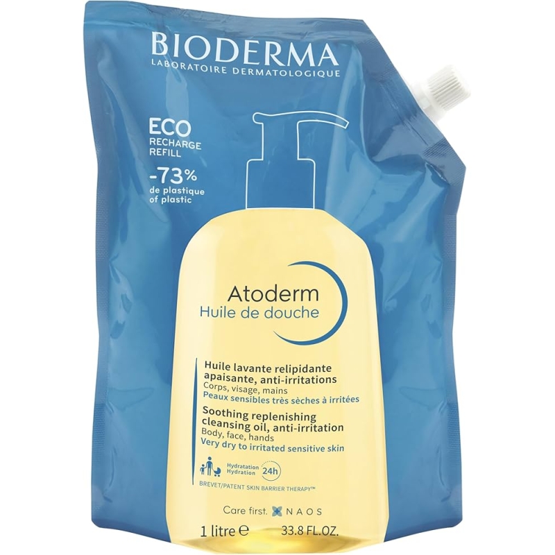 BIODERMA ATODERM ACEITE DE DUCHA BIODERMA 1 L ECO-RECARGABLE