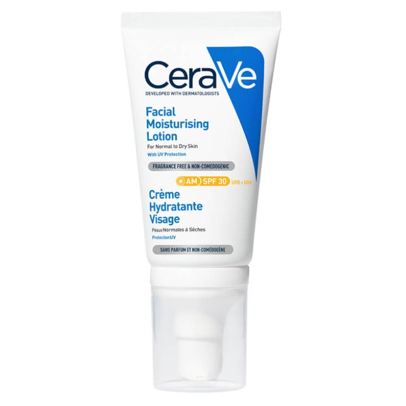 CERAVE LOCION HIDRATANTE DE ROSTRO SPF 30 1 ENVASE 52 ML