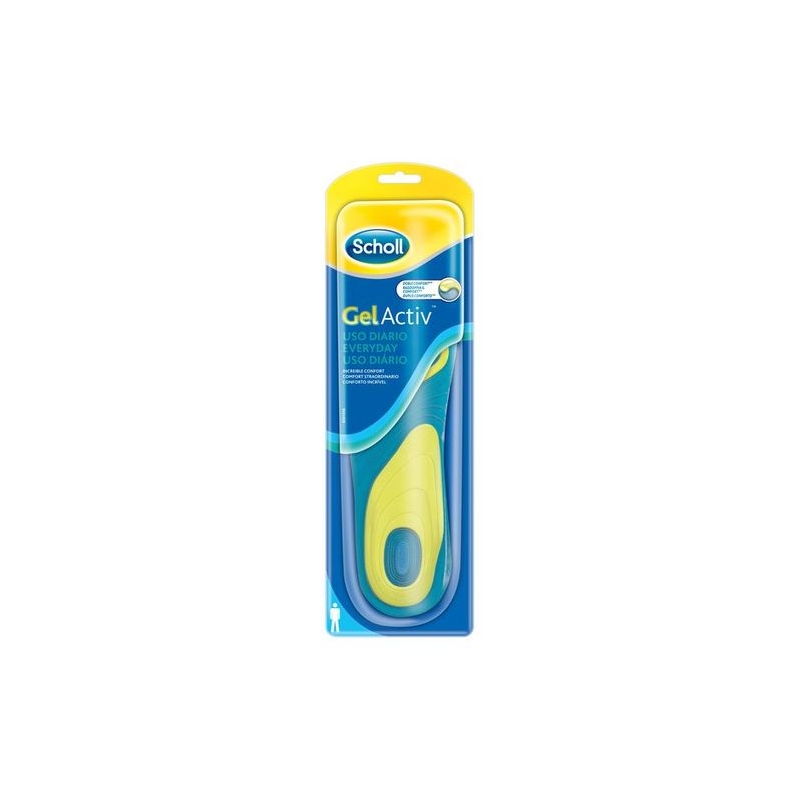 DR SCHOLL PLANTILLAS GELACTIV USO DIARIO HOMBRE 1 PAR