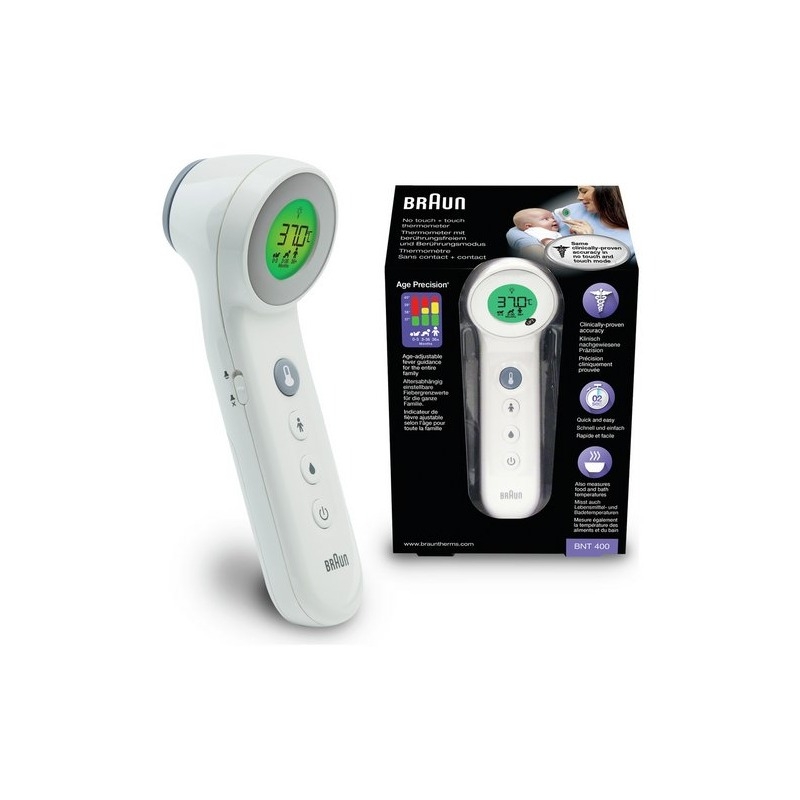 TERMOMETRO SIN CONTACTO BRAUN BNT400