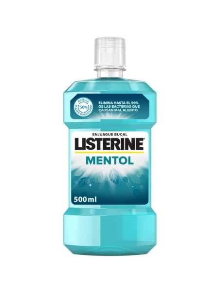 LISTERINE MENTOL 750 ML