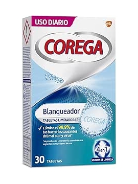 COREGA PASTILLAS BLANQUEADORAS 30
