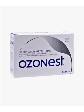 OZONEST 20 TOALLITAS OFTALMICAS