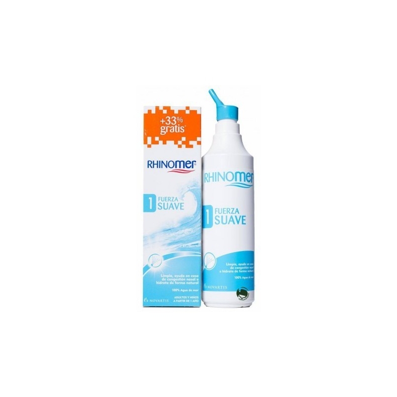 RHINOMER PLUS FUERZA 1 SUAVE 1 SPRAY 125 ML