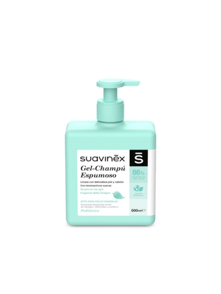 SUAVINEX GEL CHAMPU ESPUMOSO 500 ML