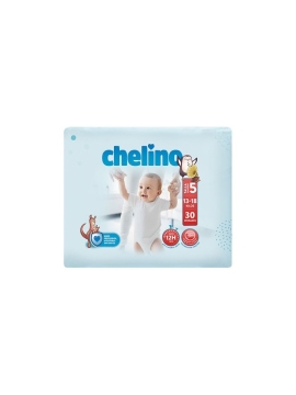 CHELINO PAÑAL INFANTIL FASHION & LOVE T- 5 (13 - 18 KG) 30 PAÑALES
