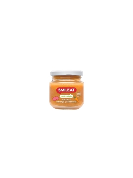 SMILEAT 1 TARRITO 130 G SABOR MANZANA NARANJA Y ZANAHORIA