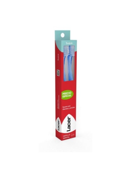 LACER CEPILLO DENTAL ADULTO LACER  SUAVE DUPLO