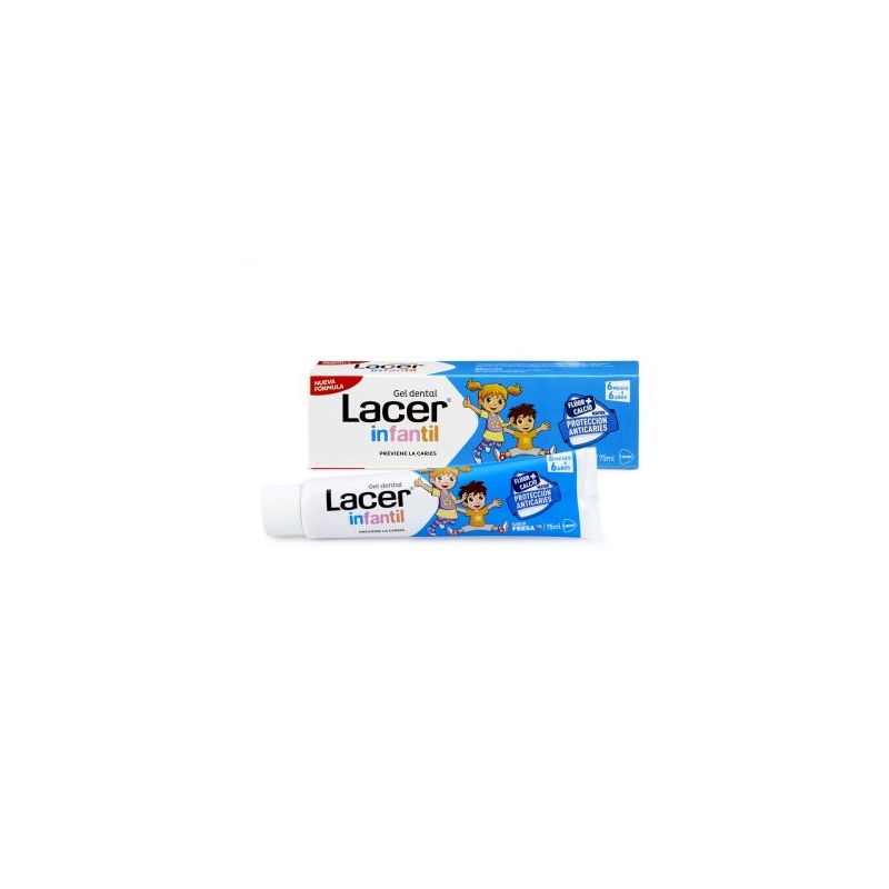 LACER INFANTIL GEL DENTAL 75 ML FRESA