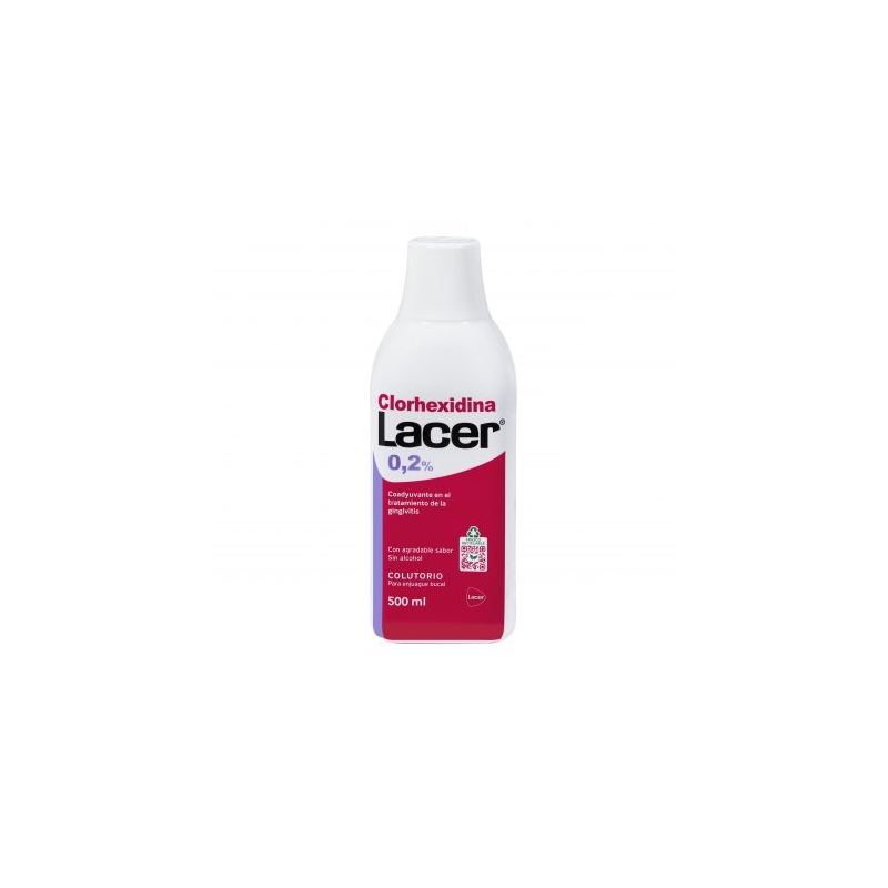 LACER COLUTORIO CLORHEXIDINA 0.2% 1 ENVASE 500 ML