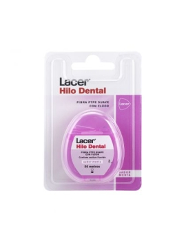 LACER HILO DENTAL CON FLUOR SABOR MENTA 50 M
